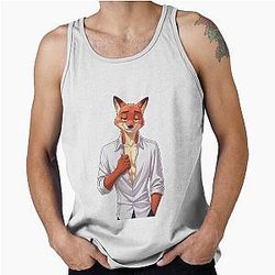 Nick Wilde Zootopia Fox Character Zootropolis Movie Art Tank Top