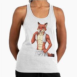 Zootopia Nick Wilde Fox Zootropolis Movie Furry Character Racerback Tank