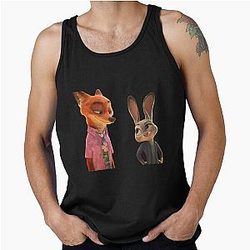 Zootopia 2
Funny Cute 
Judy Hopps 
Nick Wilde 
Sticker Pack, phone cases, shirt, journals, bags, blankets, etc
Zootopia Merch 
Animation Movie
Tank Top