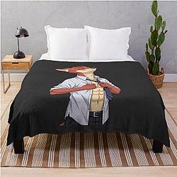 Nick Wilde Fox Fanart Zootopia Character Illustration Throw Blanket