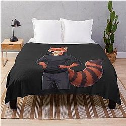 Nick Wilde Zootopia Fanart Throw Blanket