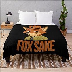 For Nick Wilde Inspired Zootopia Throw Blanket