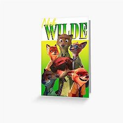 Nick Wilde Greeting Card