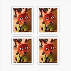 Fox meme Sticker