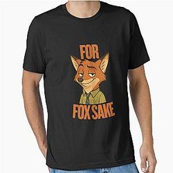 For Fox' sake Nick Wilde inspired Zootopia Essential T-Shirt is Fox Sake Nick Wilde Zootopia Essential