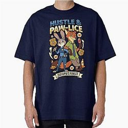 Zootopia - Judy Hopps and Nick Wilde Oversized T-Shirt