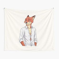Nick Wilde Fox – Zootopia Movie Design Tapestry