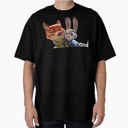 Zootopia Funny Judy Hopps Nick Wilde Selfie Sticker Pack, phone cases, shirt, journals, bags, blankets, etc Zootopia Merch Animation Movie T-Shirt