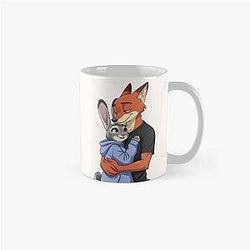 Zootopia Nick Judy Hopps Fox Bunny Furry Character Classic Mug