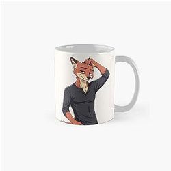 Nick Wilde Zootopia Furry Artwork Classic Mug