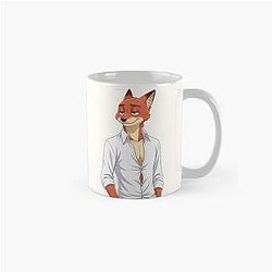 Nick Wilde Fox Zootopia Movie Furry Design Classic Mug