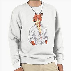 Nick Wilde Fox Zootopia Movie Furry Sweatshirt
