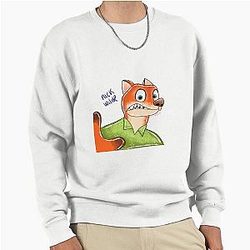 Nick Wilde Fox Pullover Sweatshirt