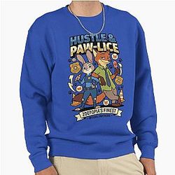 Zootopia - Judy Hopps and Nick Wilde Pullover Sweatshirt