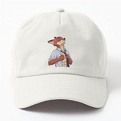Nick Wilde Fox Fanart Zootopia Character Dad Hat