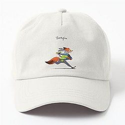 Nick Wilde and Judy Hopps Fanart Running Dad Hat