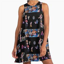 Zootopia 2 Judy Hopps Nick Wilde Sticker Pack phone cases shirt journals bags blankets etc Zootopia Merch Animation Movie A-Line Dress