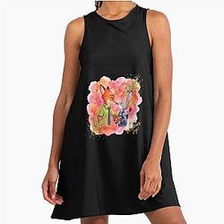 Judy Hopps and Nick Wilde Happy Valentine's Day A-Line Dress