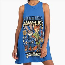 Zootopia - Judy Hopps and Nick Wilde A-Line Dress