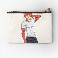 Nick Wilde Zootopia Fox Zootropolis Movie Character Art Zipper Pouch