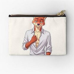 Nick Wilde Zootopia Fox Character Zipper Pouch