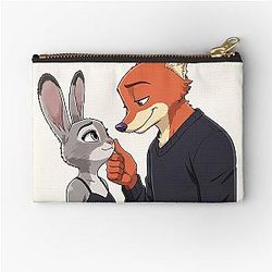 Nick Wilde and Judy Hopps Zootopia Movie Duo Design Pouch