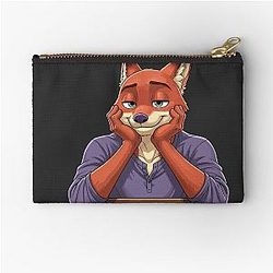 Zootopia Nick Wilde Fan Art Zipper Pouch