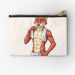 Zootopia Nick Wilde Fox Zootropolis Movie Furry Character Zipper Pouch