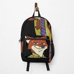 Nick Wilde Fox - Charming Cartoon Design Backpack