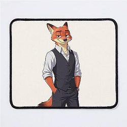 Zootopia Nick Wilde Character Fox Movie Art Mouse Pad