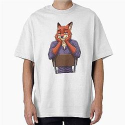 Zootopia Nick Wilde Fan Art Oversized T-Shirt