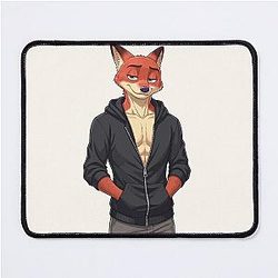 Nick Wilde Zootopia Fox Movie Character Artwork Mouse Pad