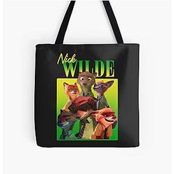 Nick Wilde All Over Print Tote Bag