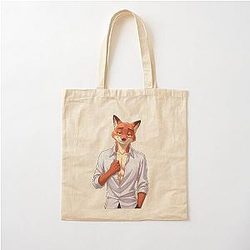 Nick Wilde Zootopia Fox Character - Zootropolis Movie Art Cotton Tote Bag