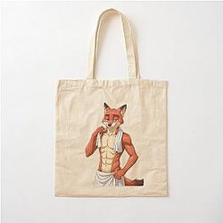 Zootopia Nick Wilde Fox Zootropolis Furry Character Cotton Tote Bag
