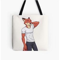 Nick Wilde Zootopia Fox Zootropolis Character Art Tote Bag