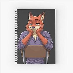 Zootopia Nick Wilde Spiral Notebook