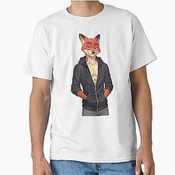 Nick Wilde Zootopia Fox Character Artwork Classic T-Shirt