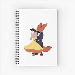 Judy Hopps and Nick Wilde Notebook
