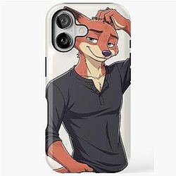 Zootopia Fox Nick Wilde - Zootopia Movie Furry Artwork iPhone Case