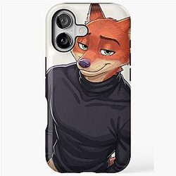 Zootropolis Nick Wilde Zootopia Fox Movie Character Design iPhone Tough Case