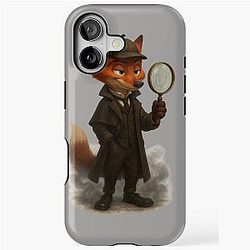 Nick Wilde Detective iPhone Case