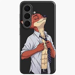 Nick Wilde Fox Fanart Zootopia Character Samsung Galaxy Soft Case