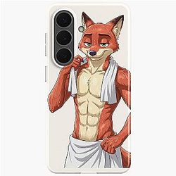 Zootopia Nick Wilde Fox Zootropolis Furry Character Samsung Galaxy Soft Case