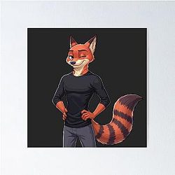 Nick Wilde Zootopia Poster