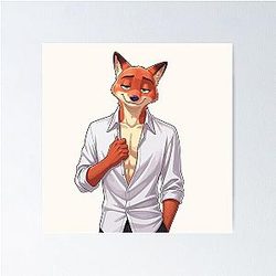 Nick Wilde Zootopia Fox Character – Zootopia Movie Art Poster