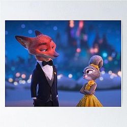 Zootopia 2 Sticker Pack phone cases shirt journals bags blankets etc Zootopia Merch Animation Movie Poster