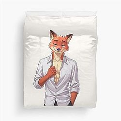 Nick Wilde Zootopia Fox Character Zootropolis Movie Art Duvet Cover