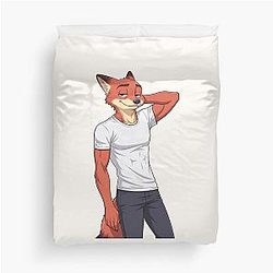 Nick Wilde Zootopia Fox Zootropolis Movie Character Art Duvet Cover