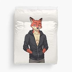 Nick Wilde Zootopia Fox Movie Character Artwork Duvet Cover